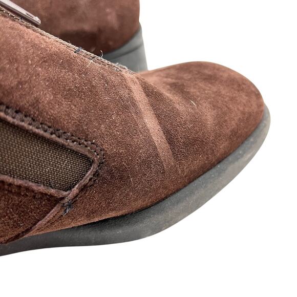 Blondo Chocolate Dark Brown Genuine Leather Suede Loafers Comfort Shoes 10 - Picture 16 of 16